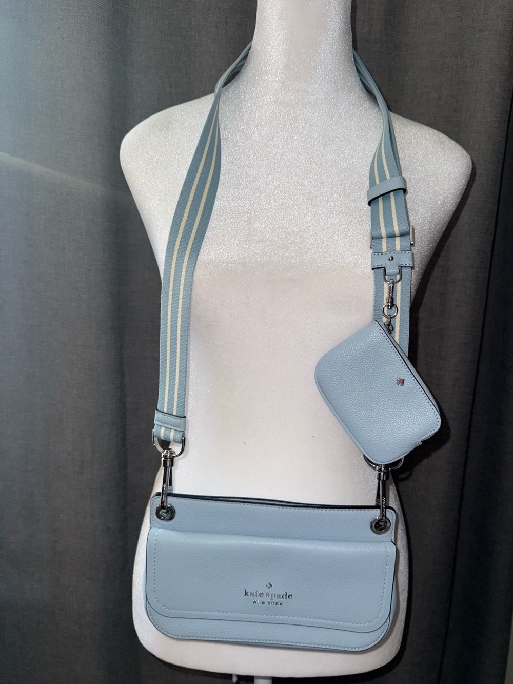 Kate Spade pebbled leather crossbody bag